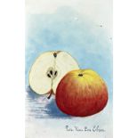 ICKX, Hendrik (??-??). Collection of 94 drawings of fruit varieties, of which 88