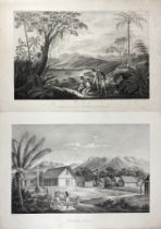 SOUTH AMERICA -- PERU -- "DER HUALLAGA unterhalb Sion". - "MISSION SION". - München, 1834. 2