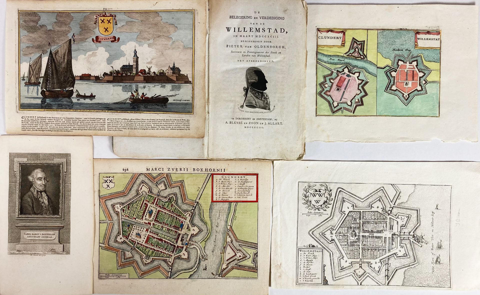 LOW COUNTRIES -- OLDENBORCH, P. v. De belegering en verdediging van de Willemstad