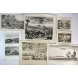 COLLECTION of 87 maritime/travelling engravings from several sources. 16th-20th c