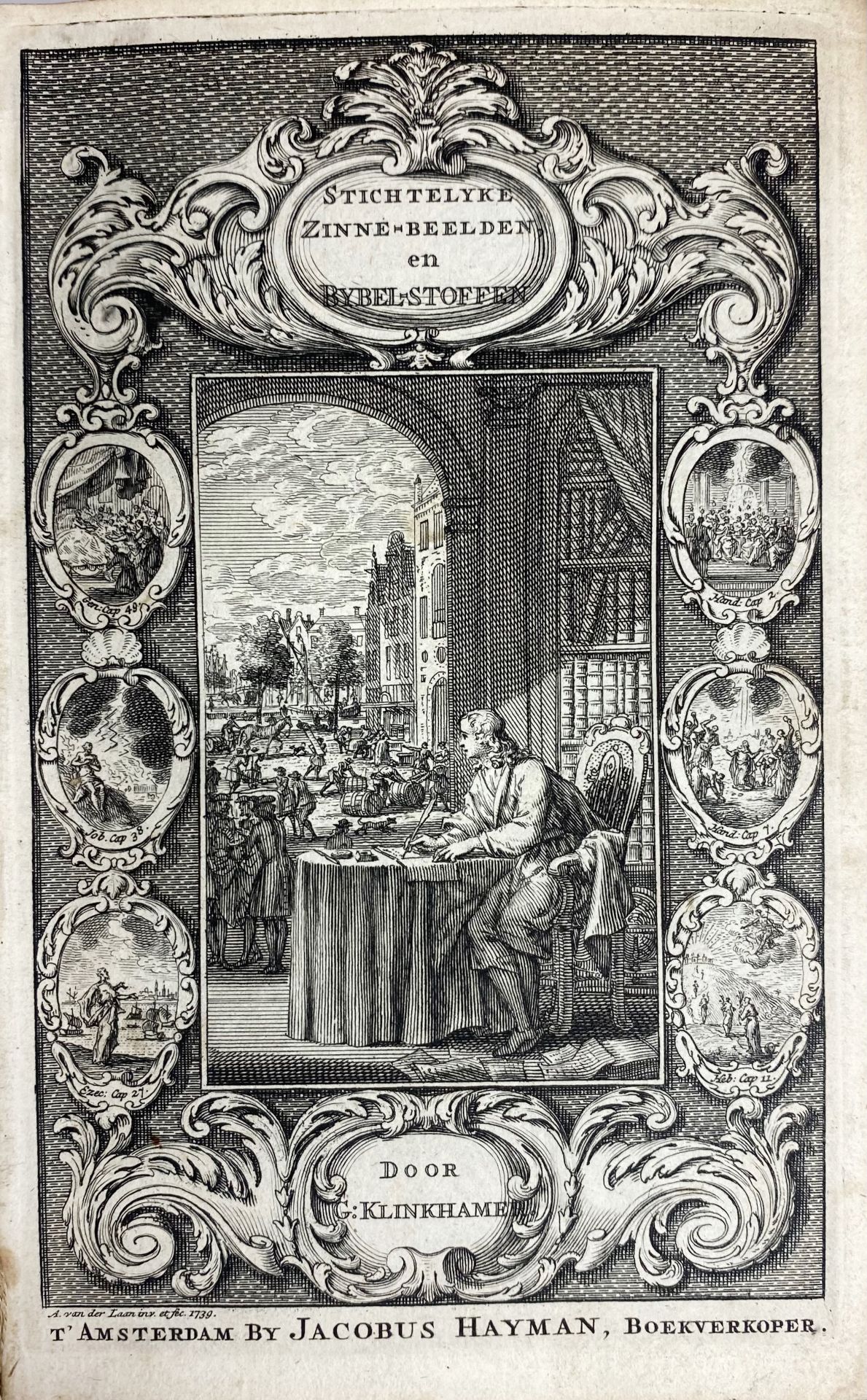 EMBLEM BOOKS -- SPIEGHEL, H.L. Hertspieghel en andere zedeschriften. (...) opgheheldert d. P. Vlamin - Bild 2 aus 3