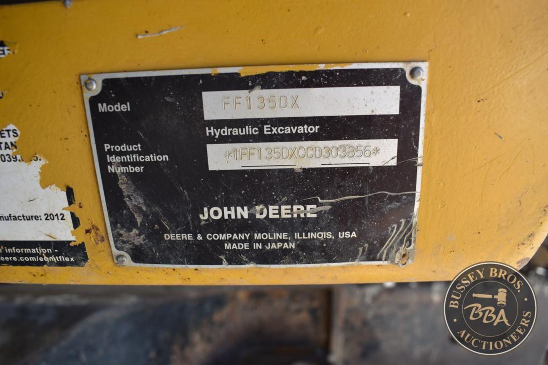 2013 DEERE 135D 26212 - Image 14 of 72