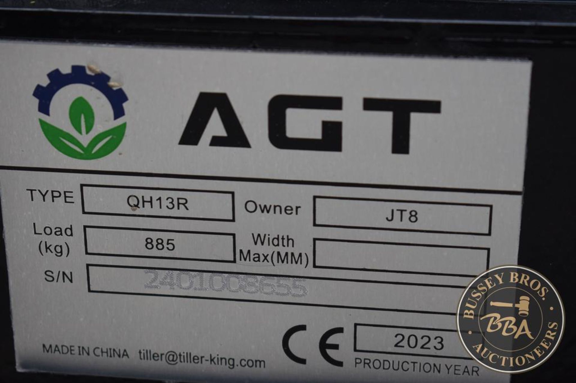 AGT INDUSTRIAL QH13R 27583 - Image 11 of 16
