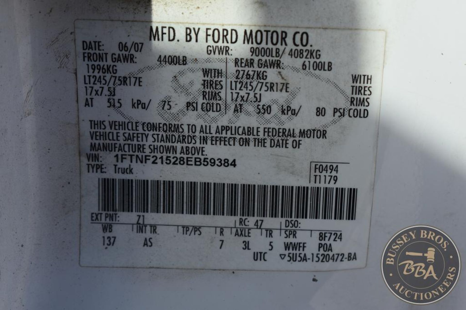 2008 FORD F250 SD XL 26025 - Image 26 of 44