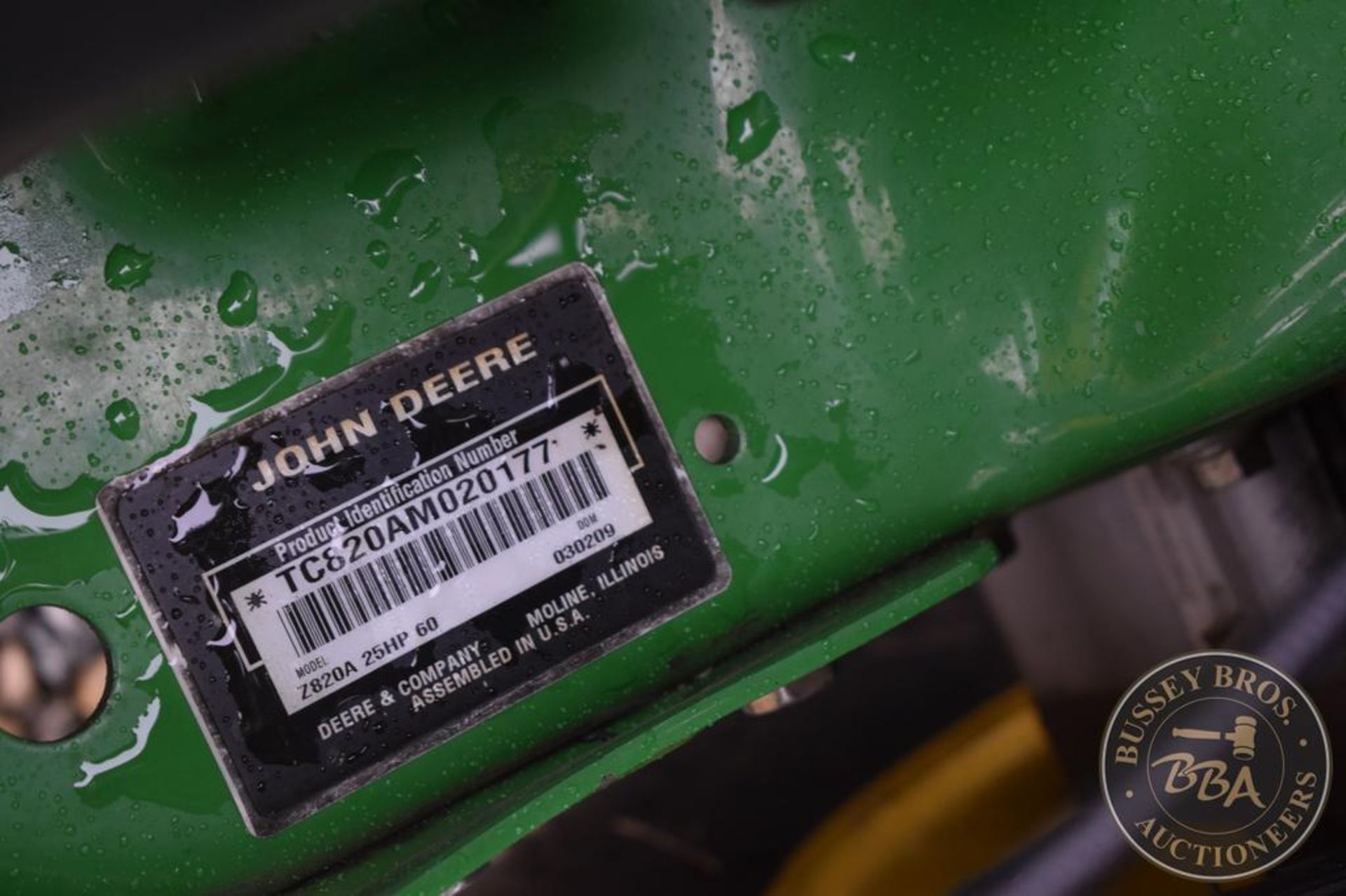 JOHN DEERE Z820A 26104 - Image 21 of 27