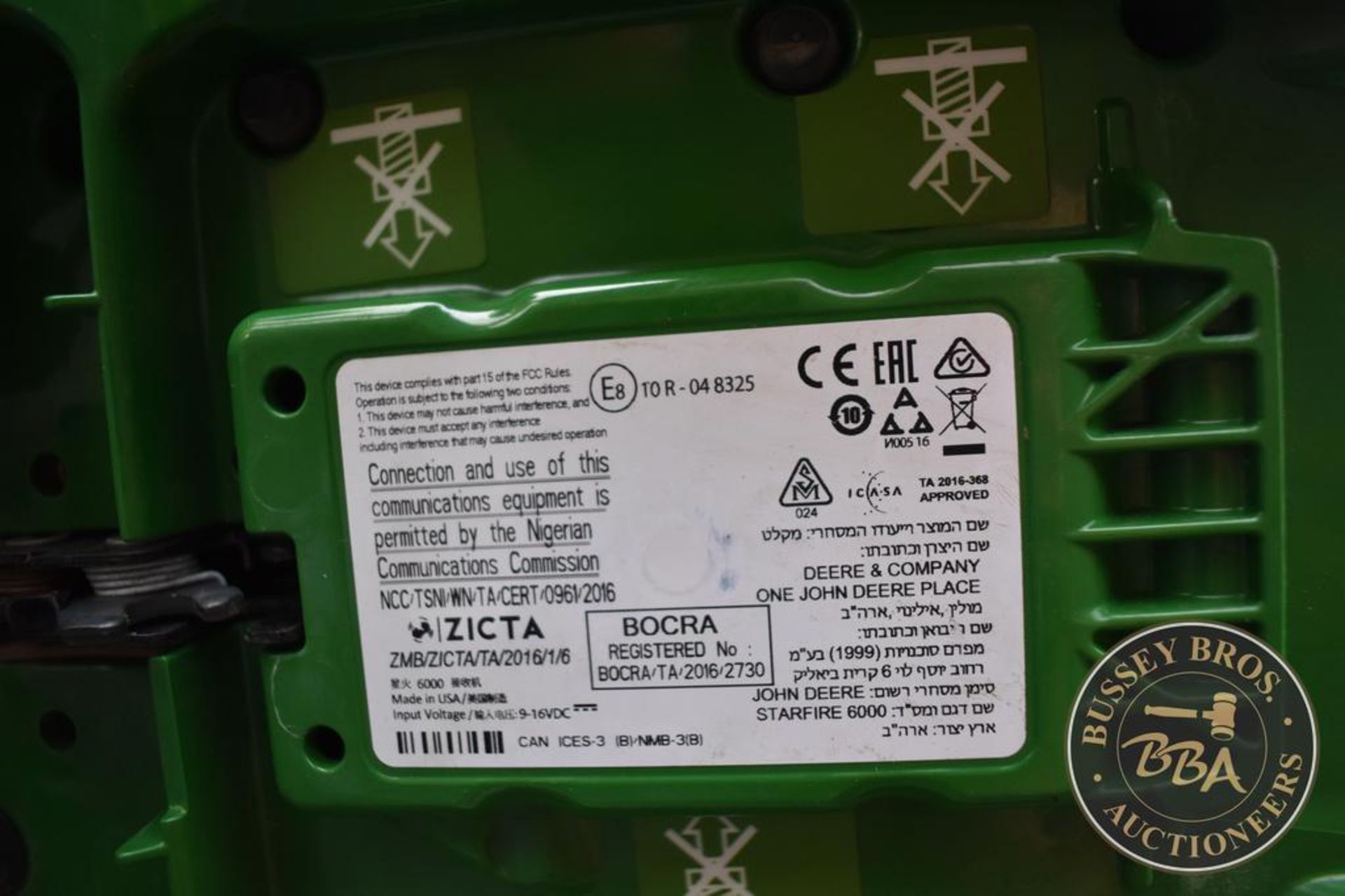 2019 JOHN DEERE STARFIRE 6000 26226 - Image 7 of 8