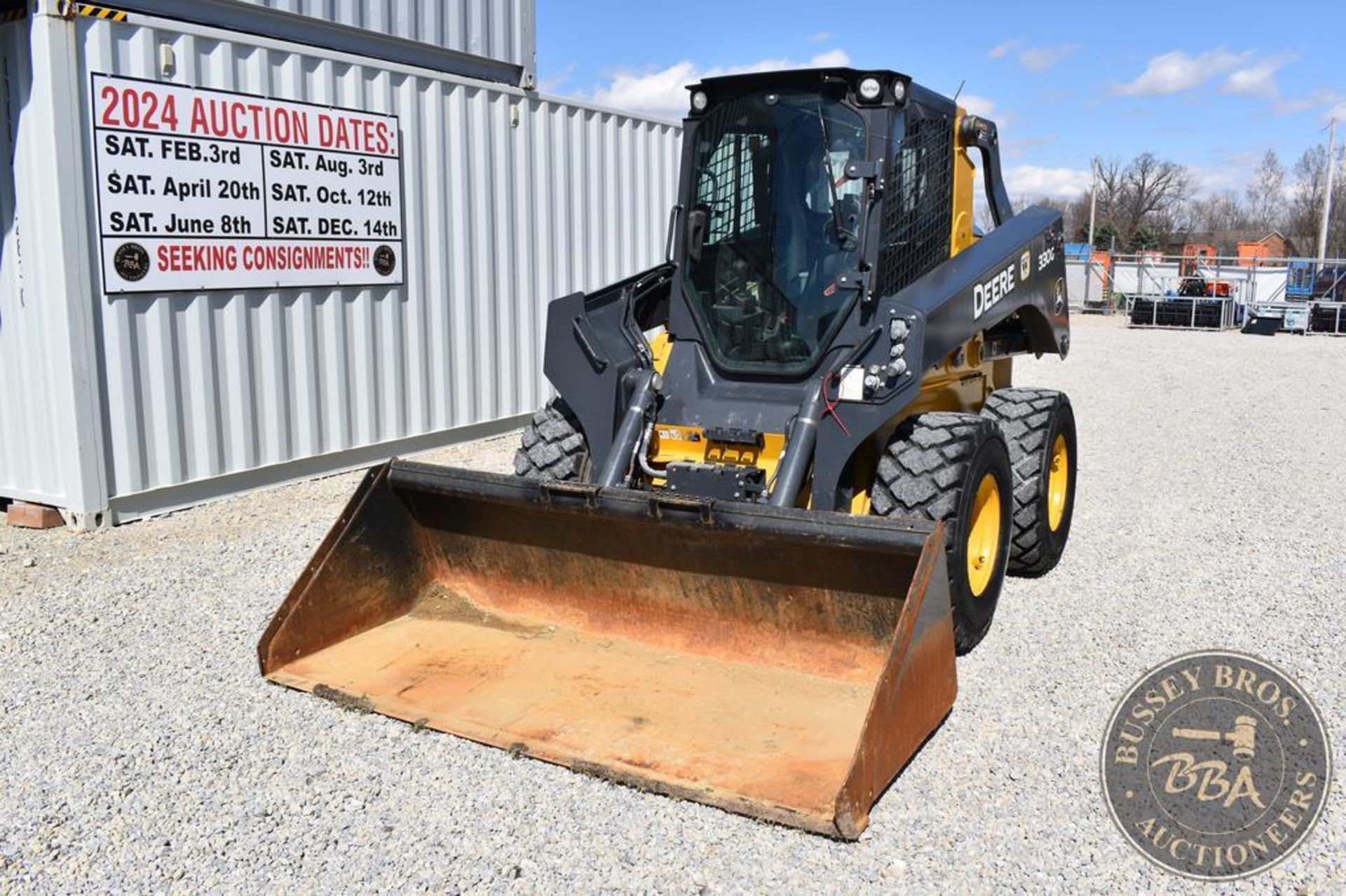 2020 DEERE 330G Skidsteer 26000 - Image 7 of 63