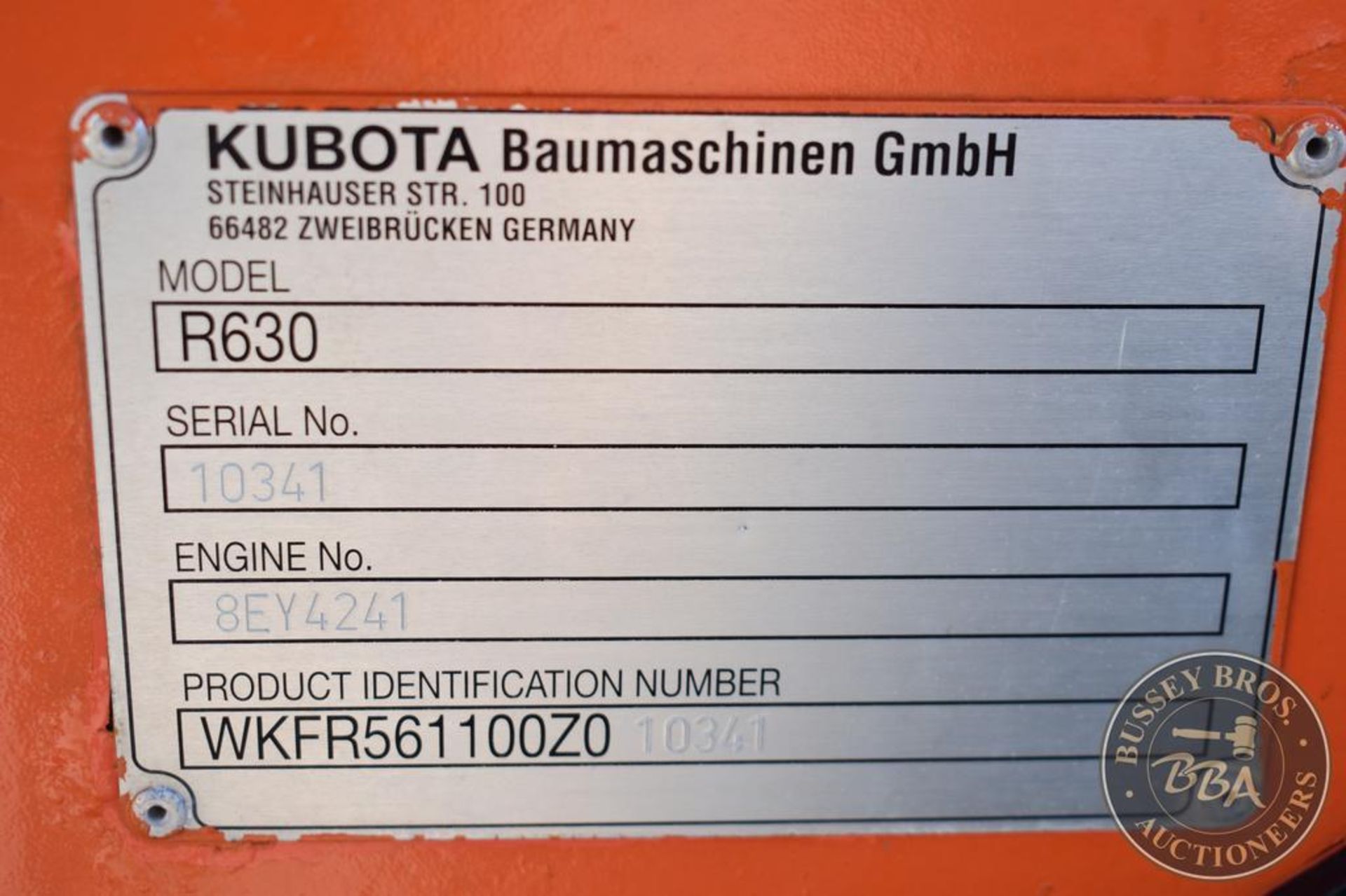 2015 KUBOTA R630 25945 - Image 33 of 54