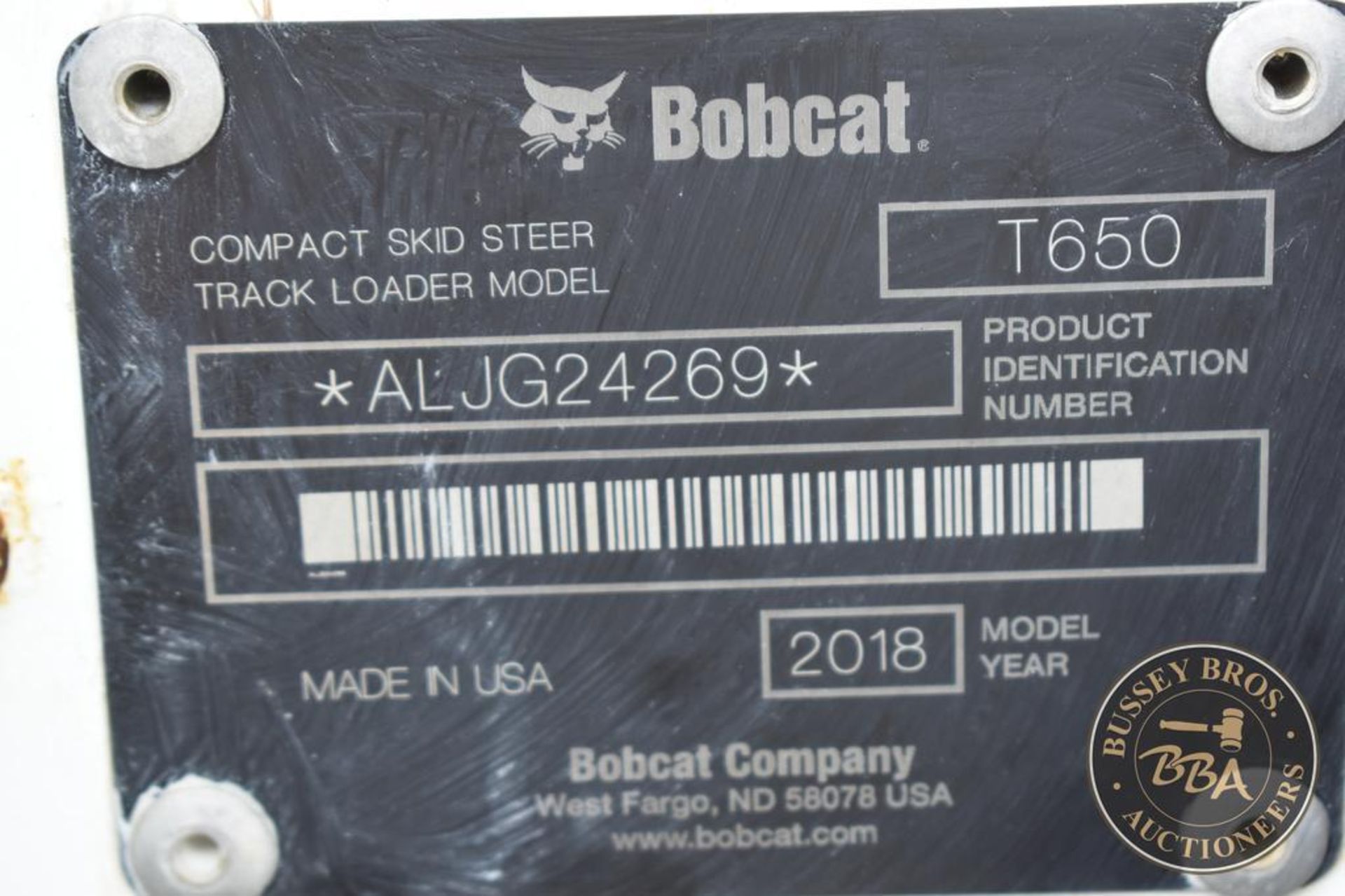 2018 BOBCAT T650 26186 - Image 19 of 34
