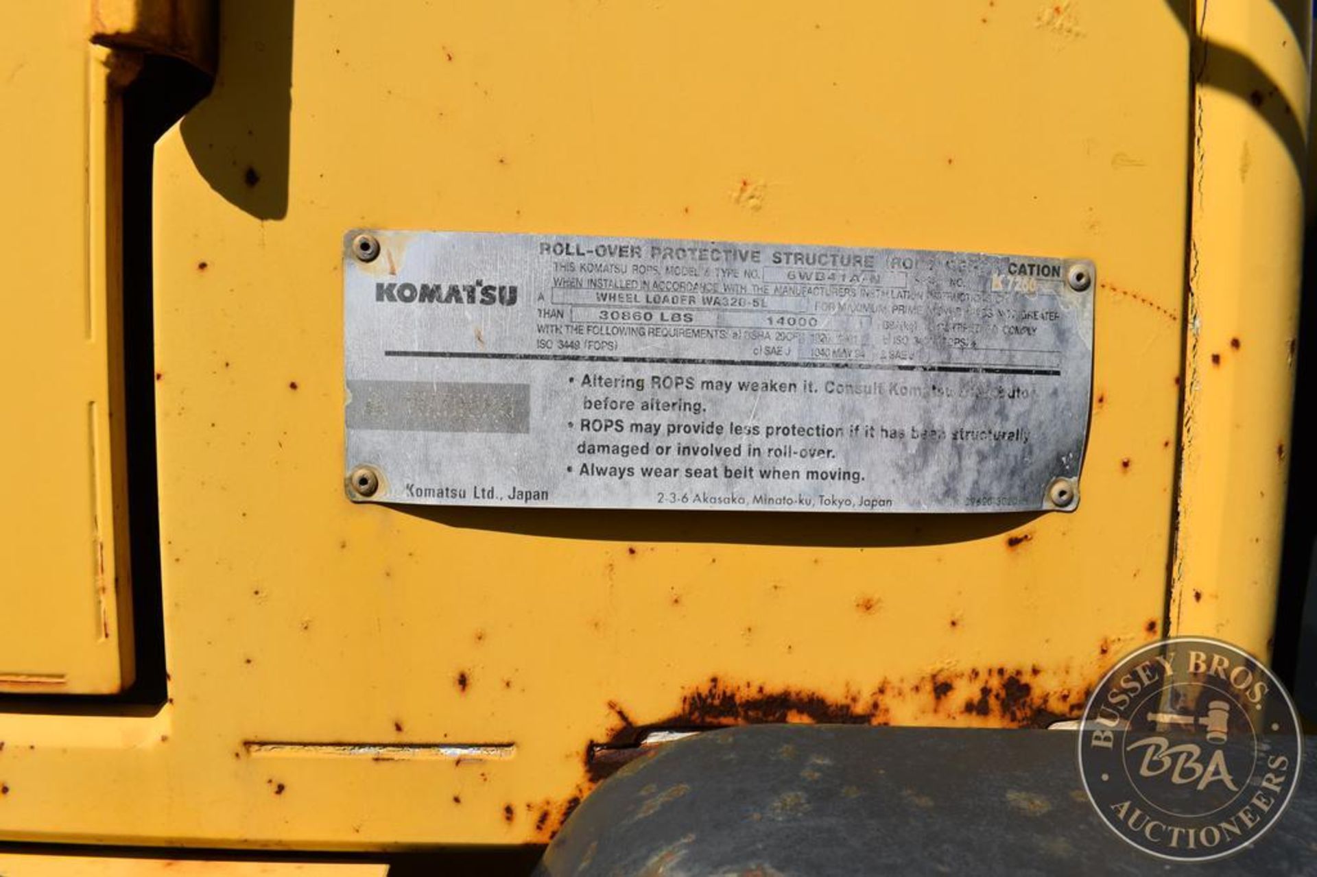 2003 KOMATSU WA320-5L 25944 - Image 18 of 76