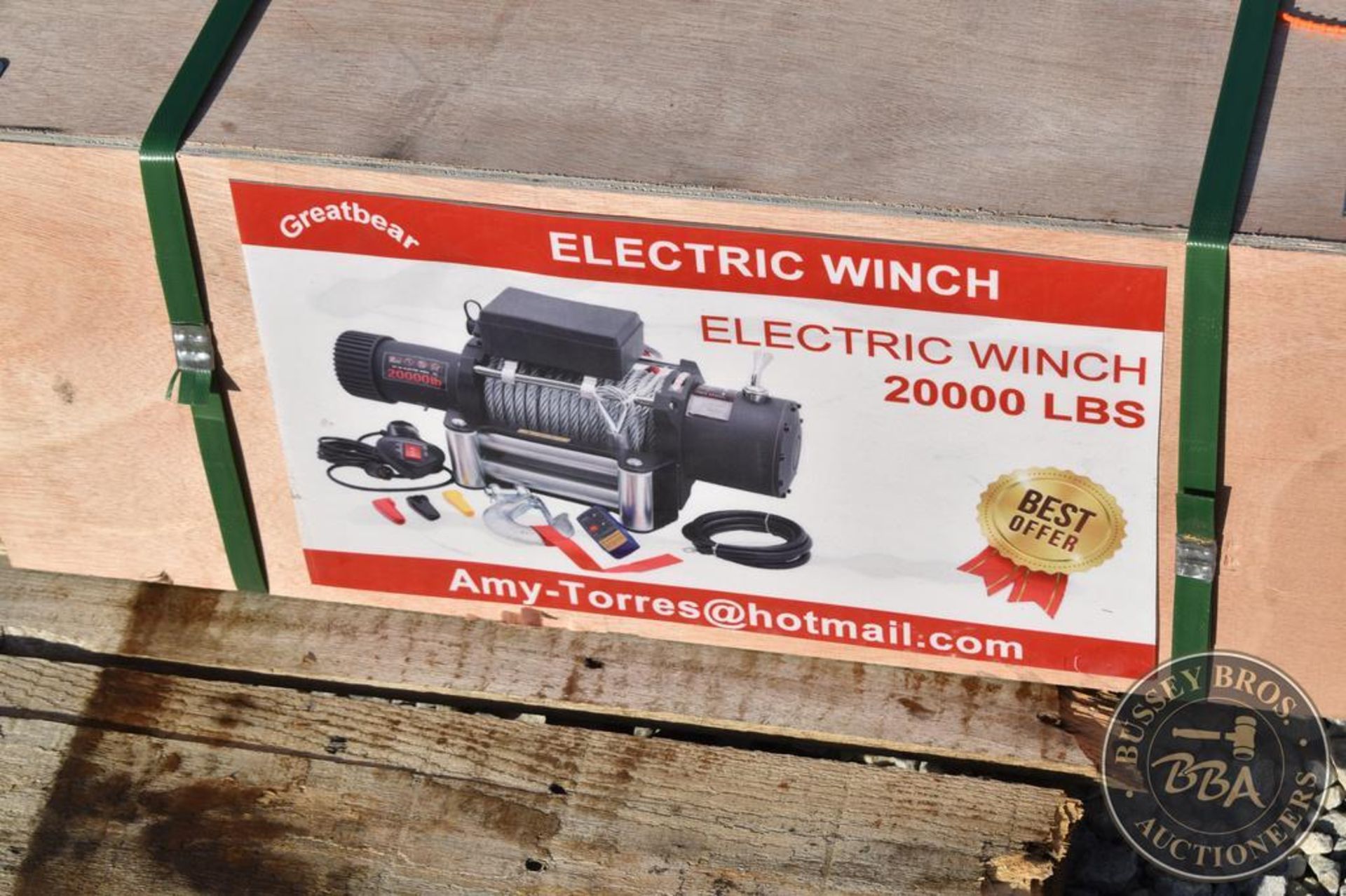 GREATBEAR ELECTRIC WINCH 24999 - Image 2 of 3