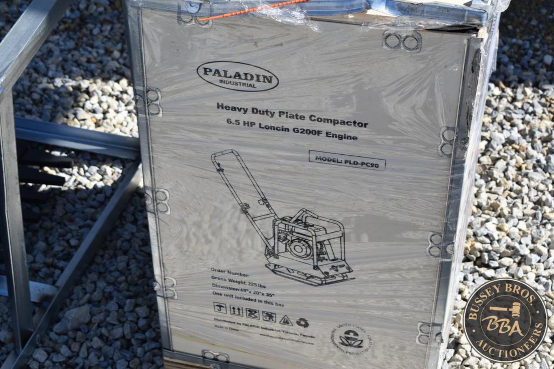 PALADIN INDUSTRIAL PLATE COMPACTOR 24960 - Image 7 of 8