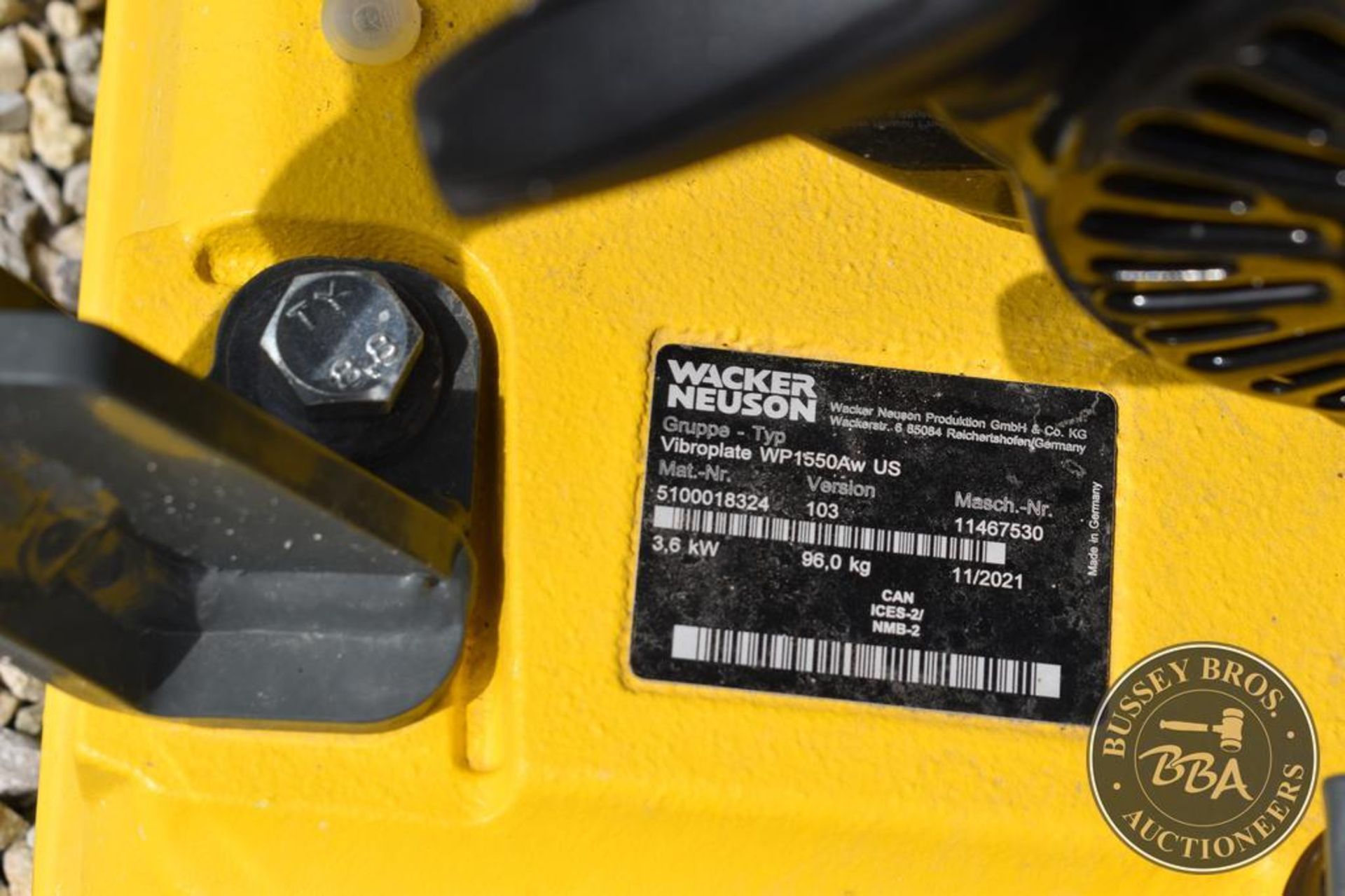 WACKER NEUSON WP1550 27526 - Image 6 of 12