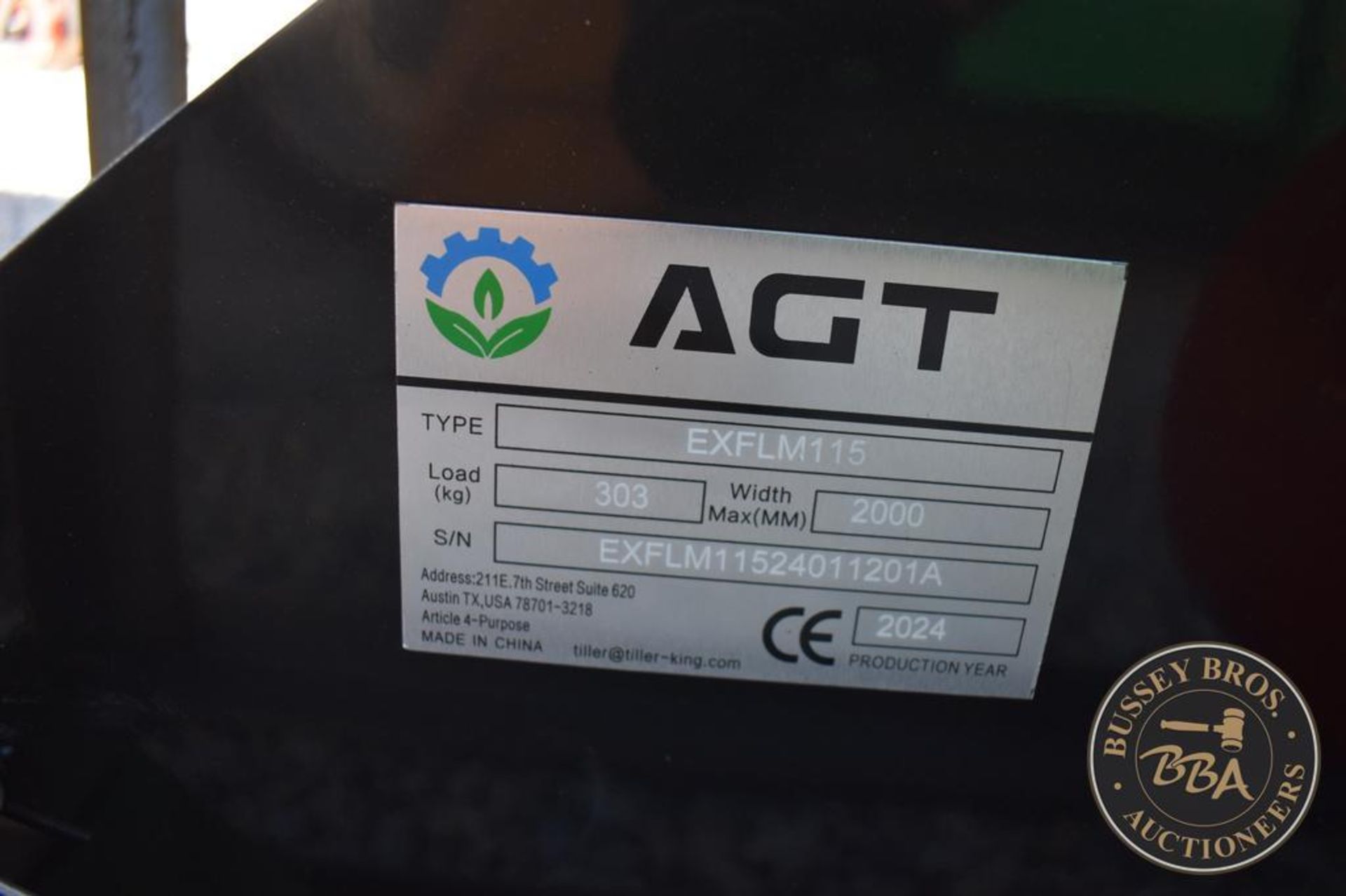 Shredder/Mower AGT INDUSTRIAL EXFLM116 27498 - Image 7 of 8