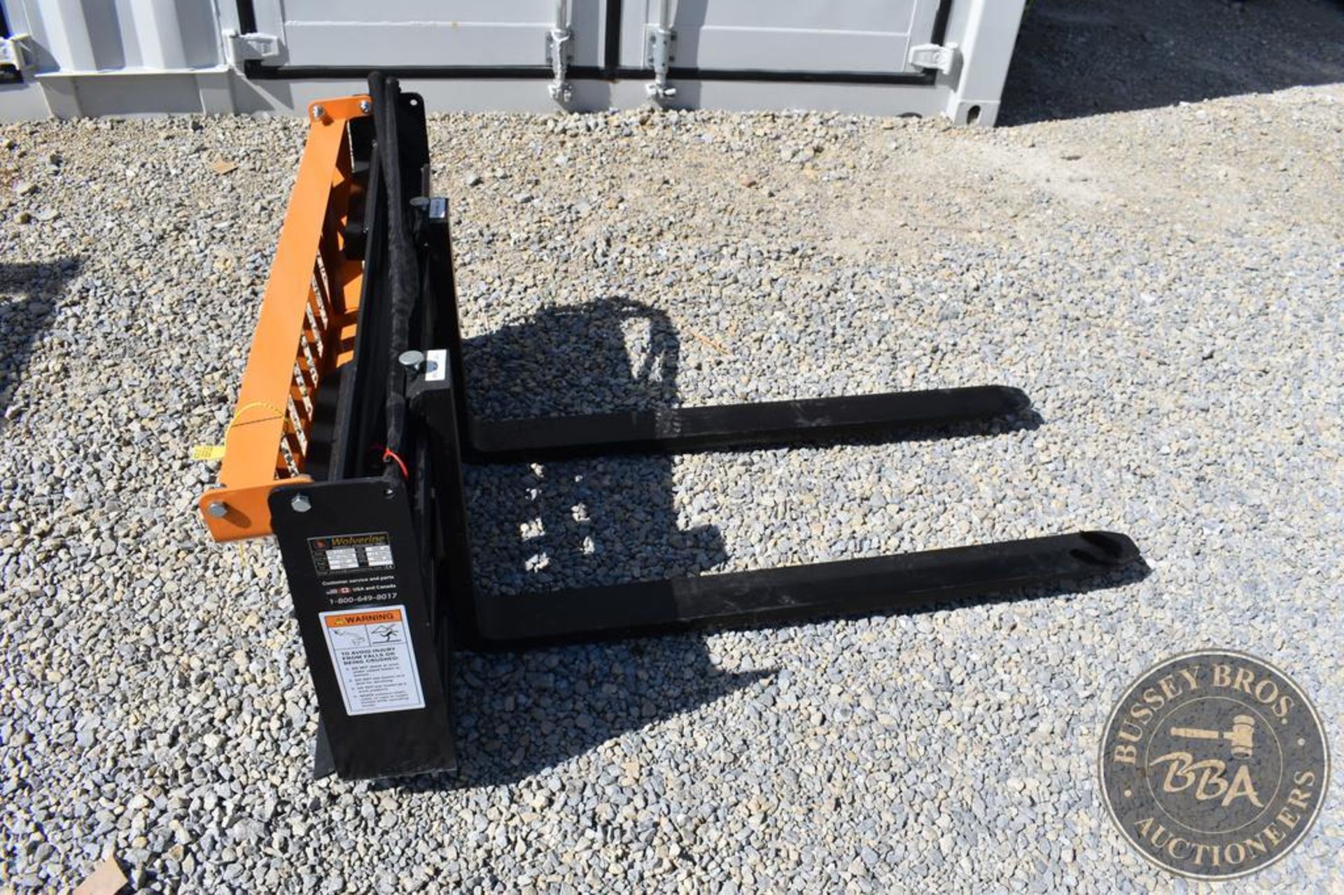 Fork, Pallet WOLVERINE HYDRAULIC POWER FORK ATTACHMENT 27224 - Image 5 of 6