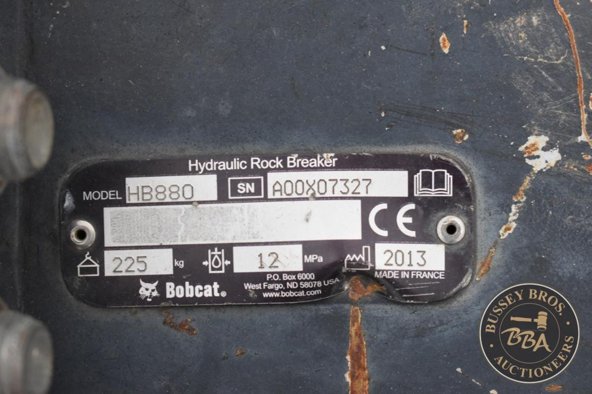 Hammer/Breaker - Hydraulic BOBCAT HB880 27533 - Image 6 of 7