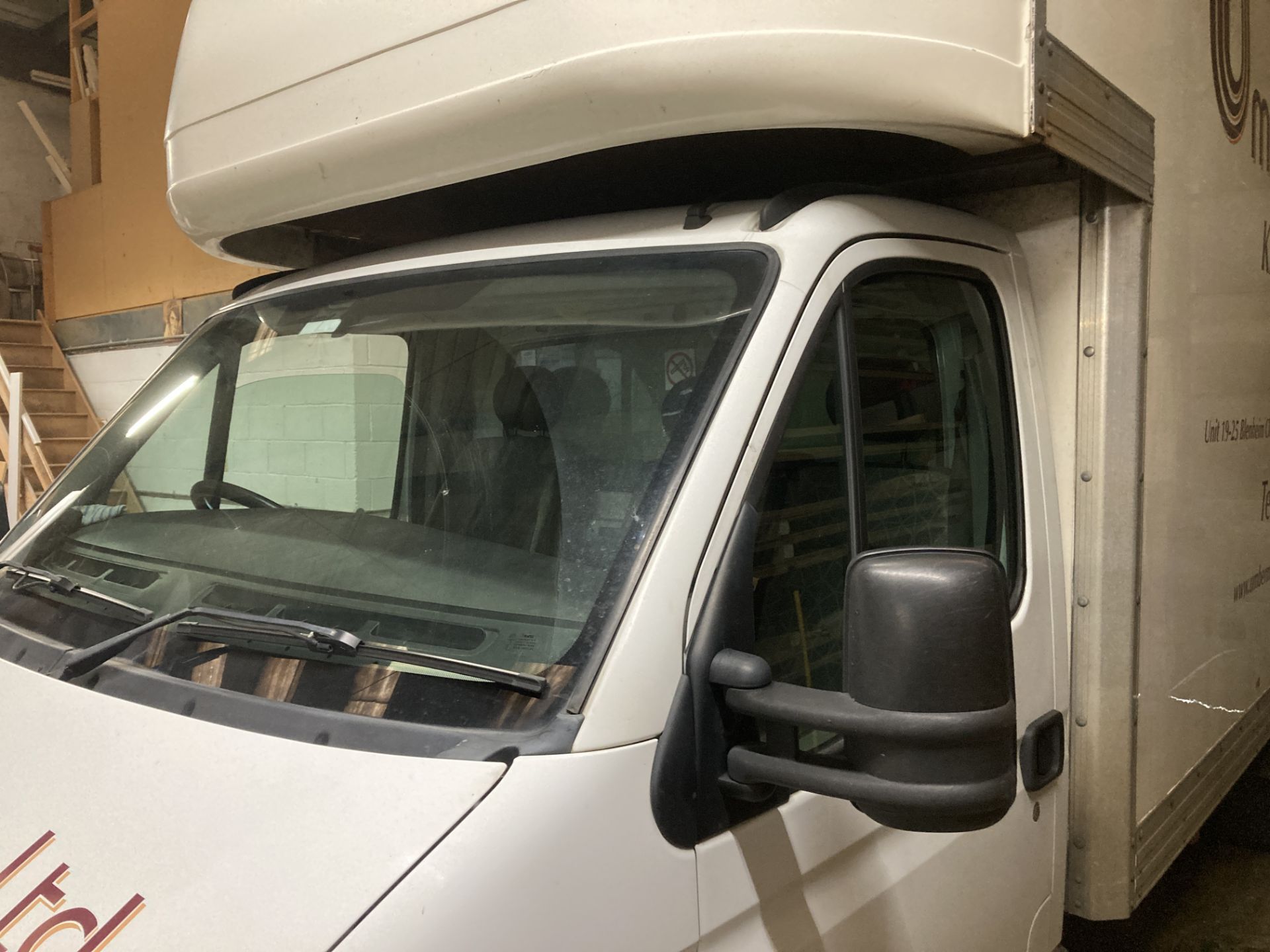 Renault Master 120.35 DCI LWB diesel low roof Luton van registration GN57 AMO with tail lift - Image 28 of 34