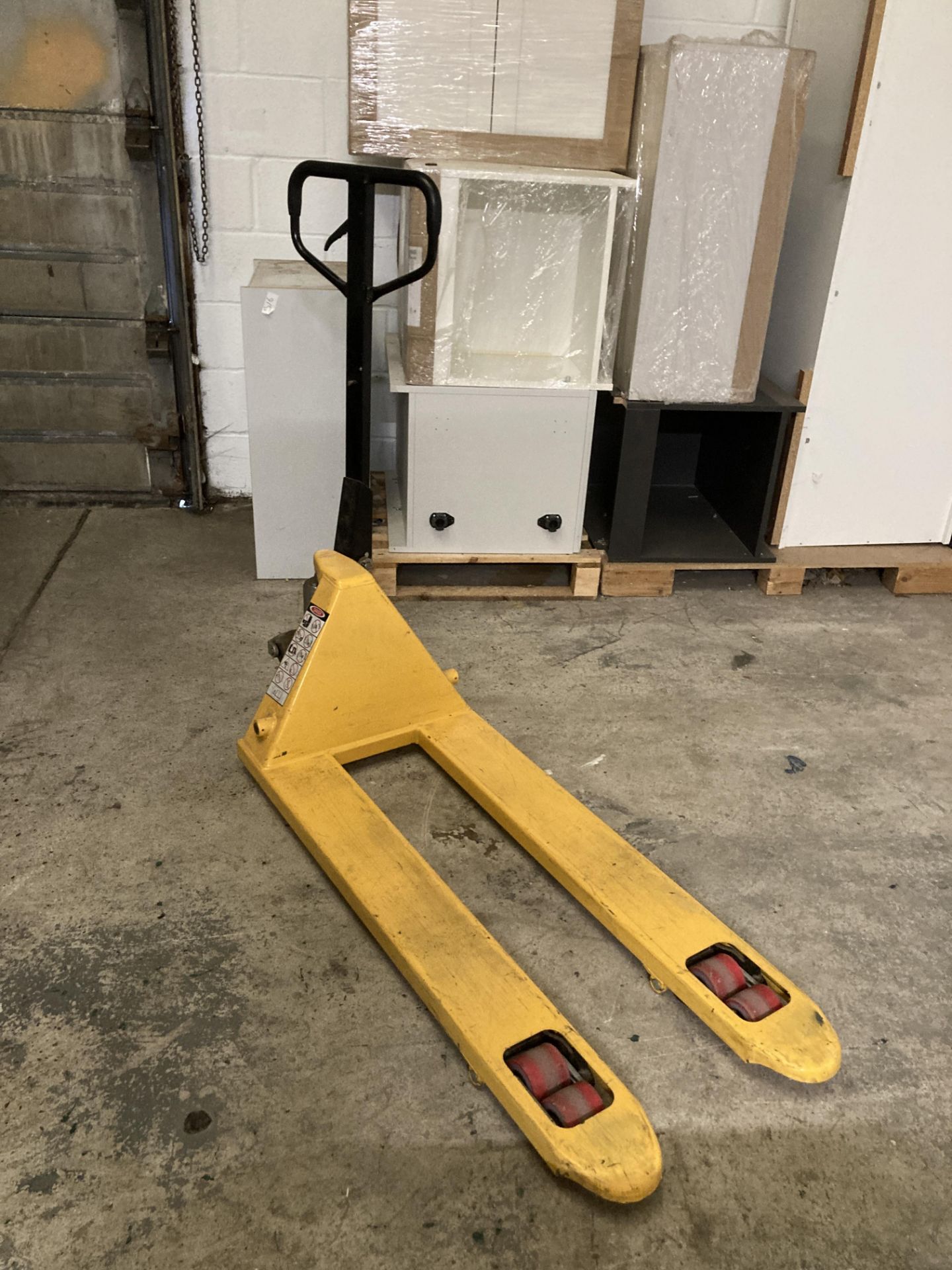 Manually operated hydraulic pallet truck - Bild 2 aus 2