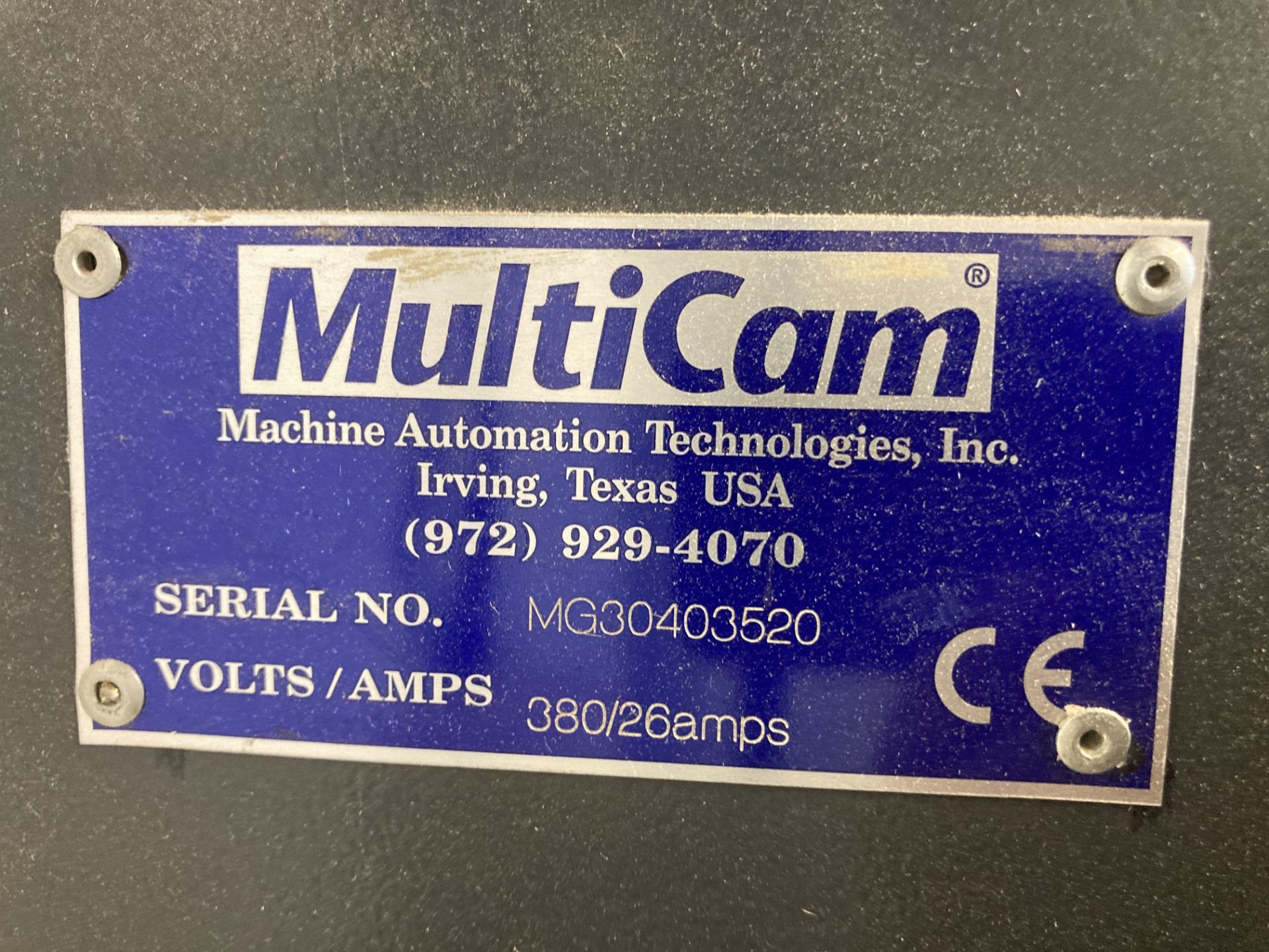 Multicam MG Series CNC router (Elmo Reitschle vacuum pump replaced 2021) - Image 8 of 16