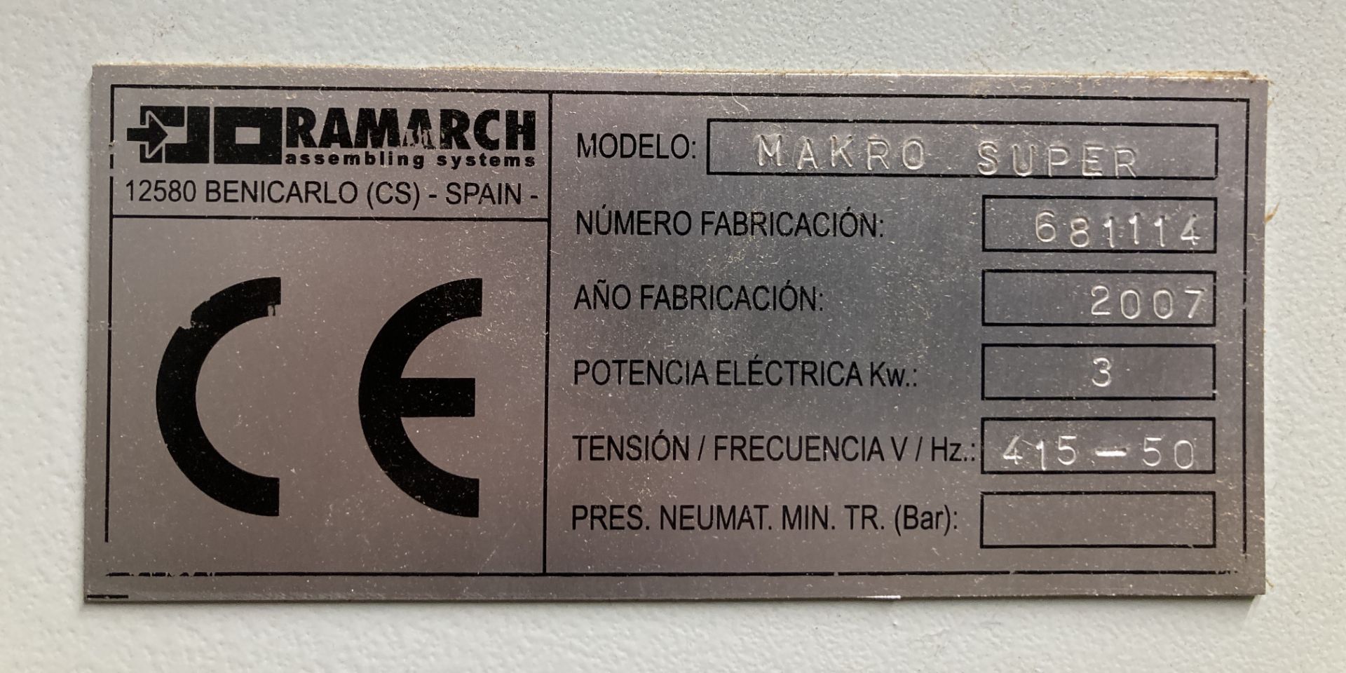 Ramarch Makro Super cabinet press/carcase clamp - Image 5 of 15