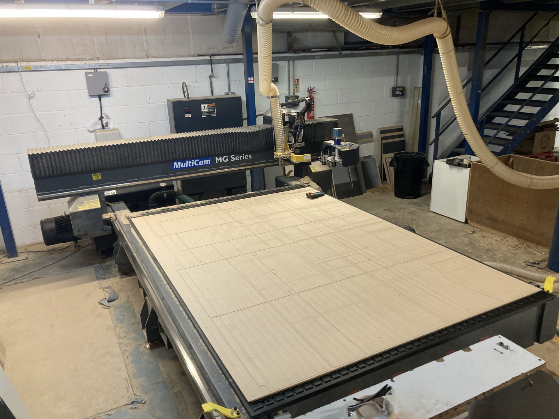 Multicam MG Series CNC router (Elmo Reitschle vacuum pump replaced 2021) - Image 2 of 16