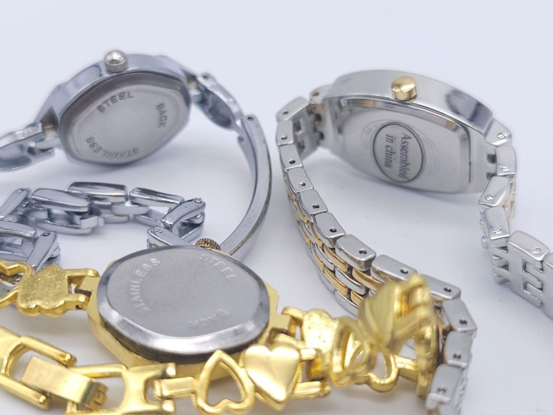 A Parcel of Ladies Quartz Cocktail Watches by Censi Collection & SL. All with new batteries fitted - Bild 5 aus 5