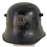 M1927 Irish Free State Helmet Made by Vickers Ltd. Nice makers stamp and serial no.