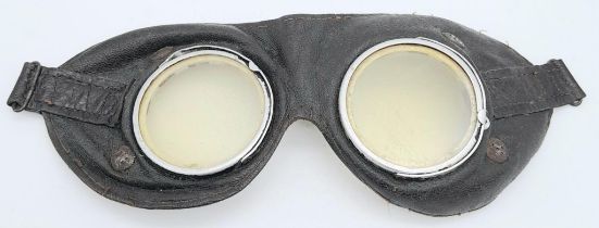 WW1 Imperial German Private Purchase Flying Goggles. Although goggles were issued, many officers