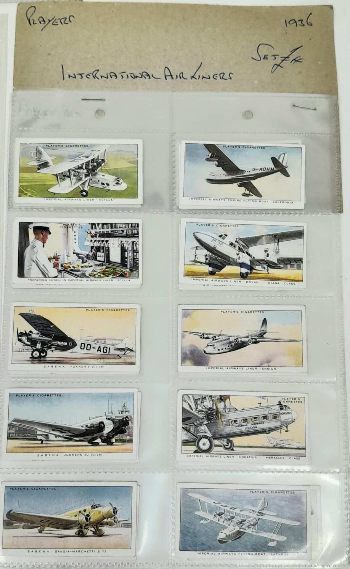 A epic collection of Cigarette Card sets. Extremely well looked after and organised, 8 full sets - Bild 5 aus 7