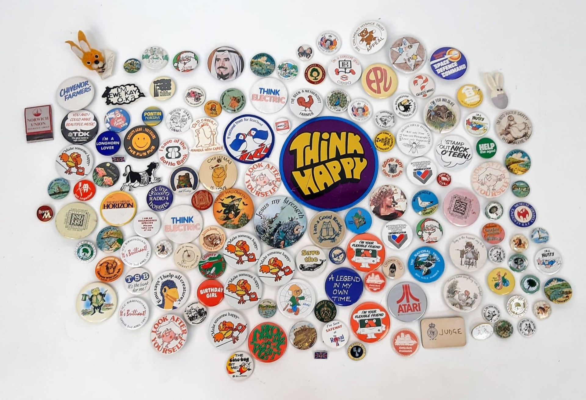 A Box of Vintage Pin Badges - Some absolute classics! - Image 2 of 8