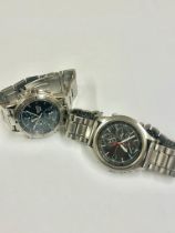 Seiko chronograph alarm watches , Quartz ,AF.