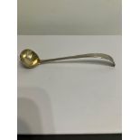 Antique Thomas Northcote SILVER SALT LADLE. Hallmarked Georgian Period circa 1780. Exceptional