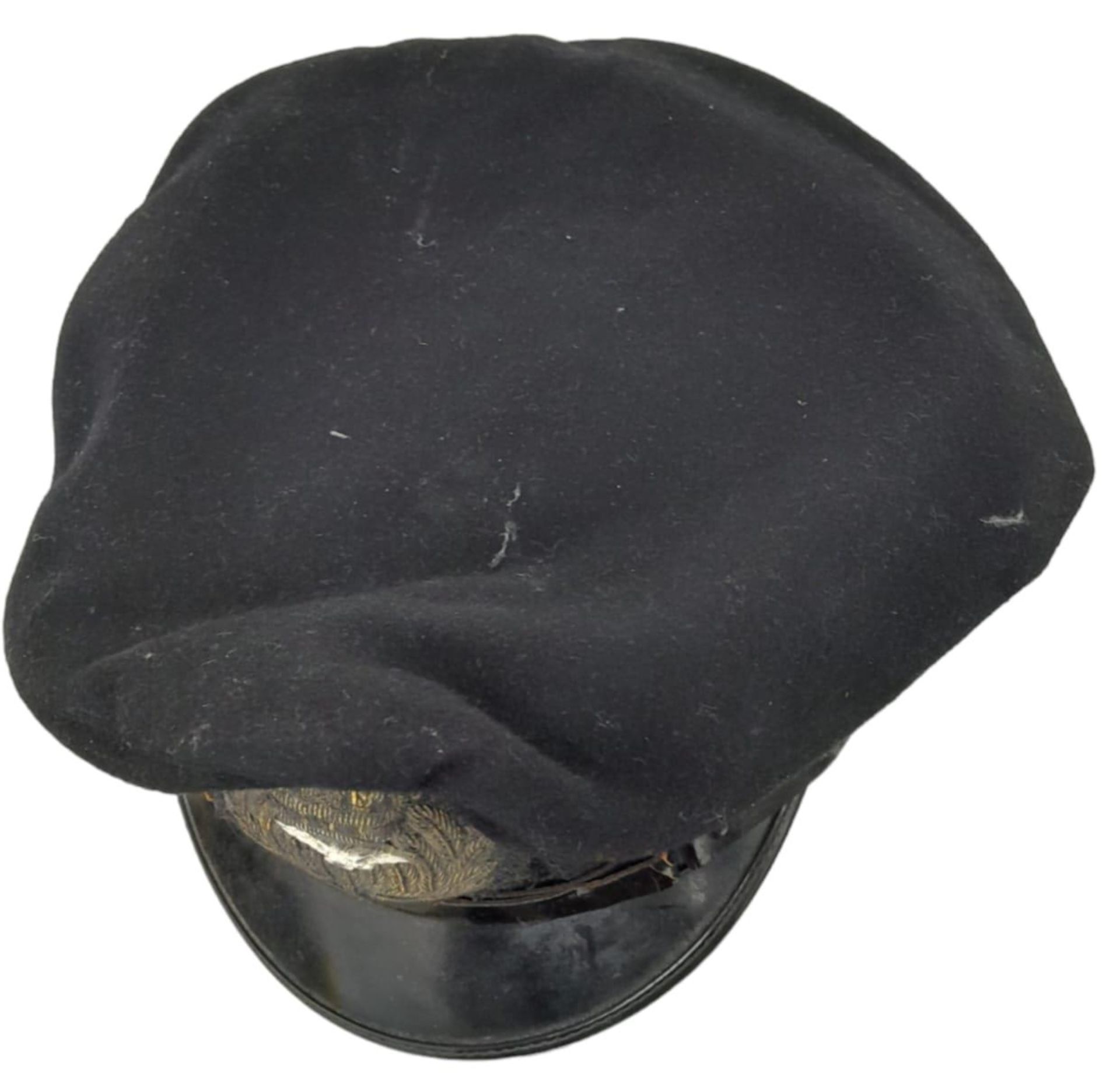 WW1 British Royal Naval Air Service Petty Officers Cap. - Image 3 of 6