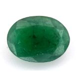 A 0.69ct Zambian Natural Emerald Gemstone. Comes with the GGI Certificate