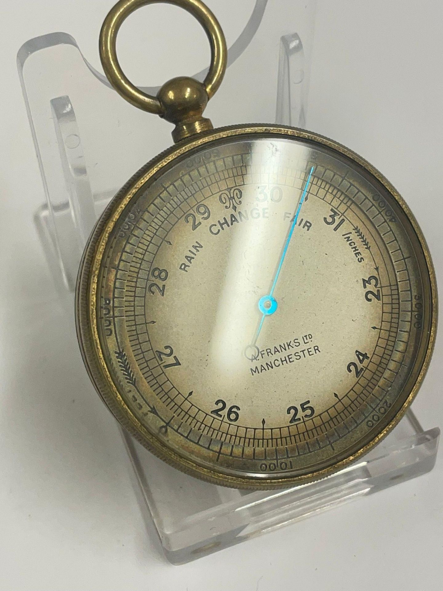 Vintage pocket barometer