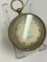 Vintage pocket barometer