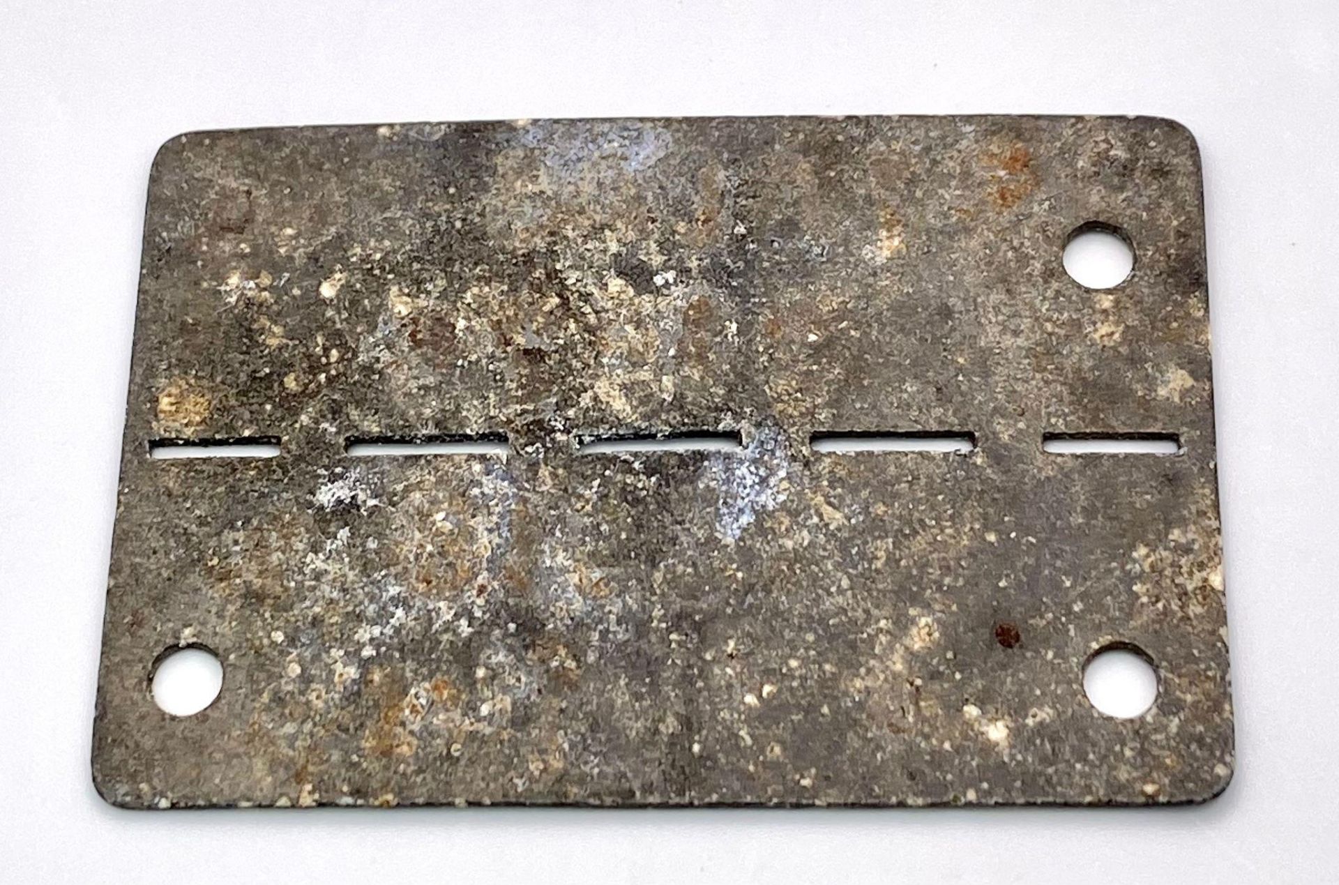 WW2 Prisoner of War Dog Tag for Stalag VIII-B, which was later renumbered Stalag-344, located near - Bild 3 aus 3