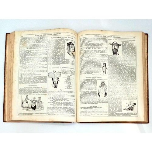 Two Punch or The London Charivari Books, Volumes 2 and 5. Publication Date 1842 and 1843 - Image 4 of 7