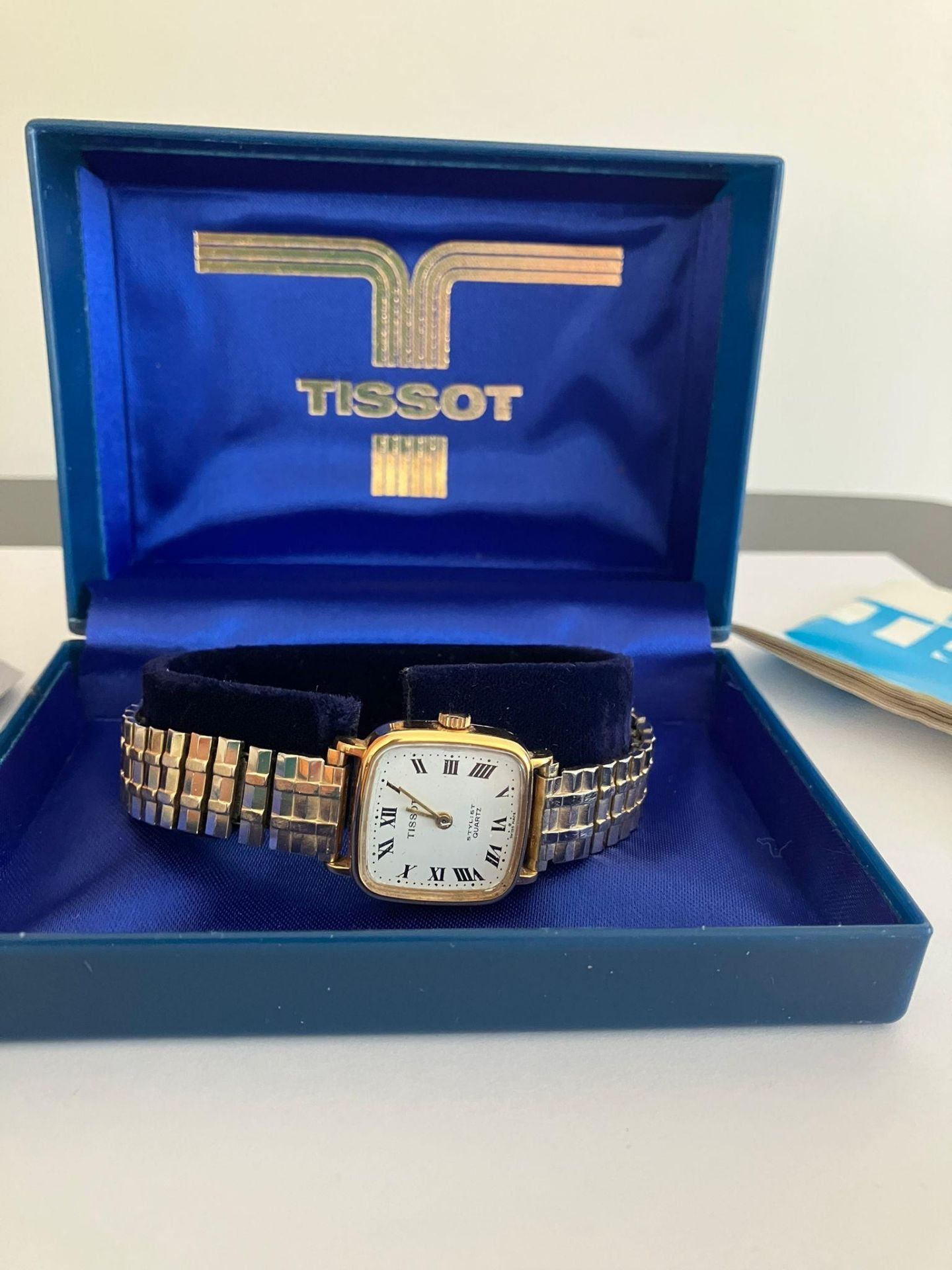 Ladies vintage TISSOT WRISTWATCH. Gold plated with ROLLED GOLD plated Expandable Bracelet. - Image 5 of 5