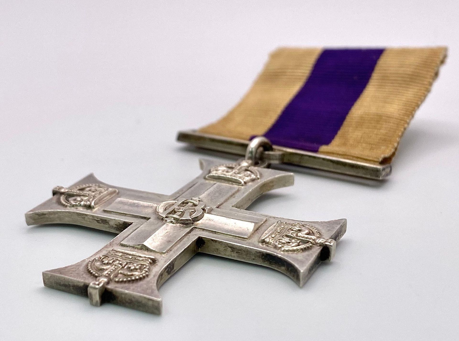 Original WW1 British Officers Military Cross Medal. - Bild 2 aus 5