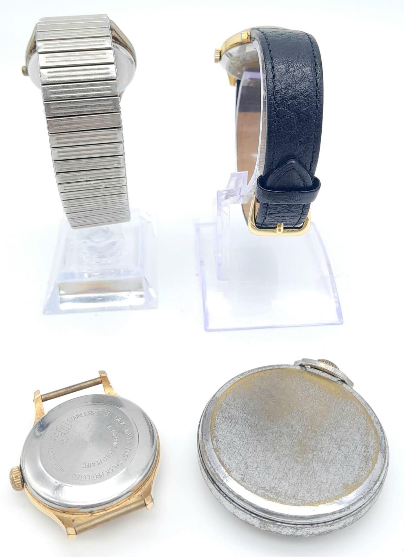 An Eclectic Mix of Four Vintage Ingersoll Time Pieces - As found - Image 2 of 5