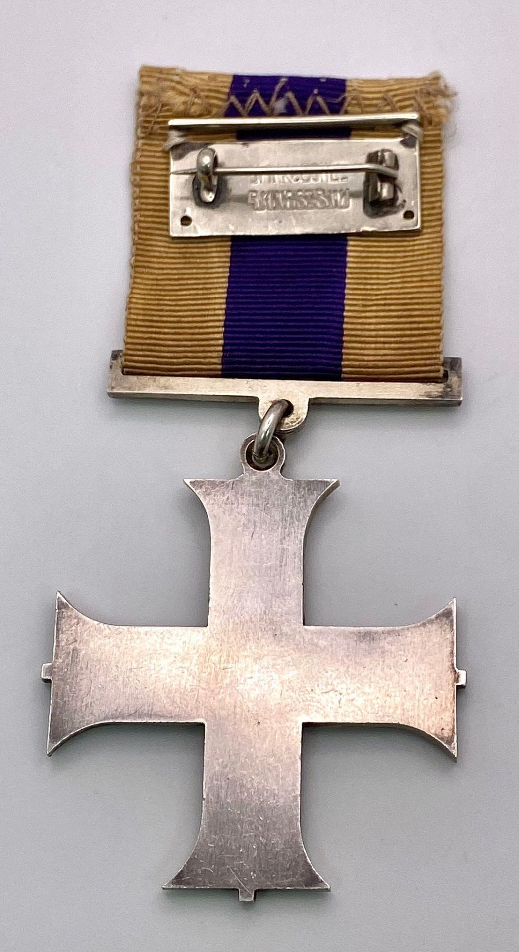 Original WW1 British Officers Military Cross Medal. - Bild 4 aus 5
