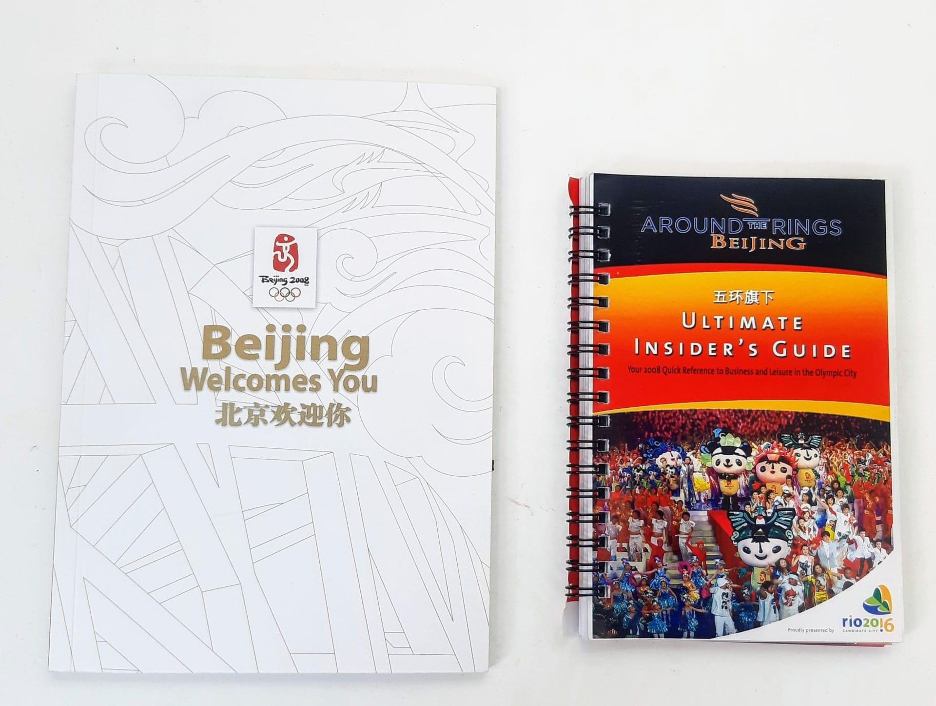 A Beijing 2008 Olympics Press/Media Pack. Includes tickets, brochures and other collectibles. - Image 7 of 12