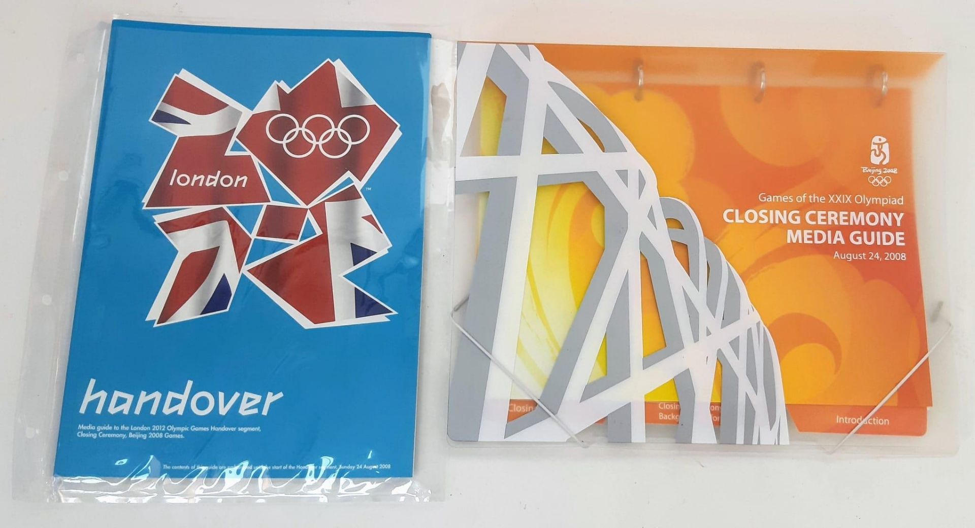 A Beijing 2008 Olympics Press/Media Pack. Includes tickets, brochures and other collectibles. - Image 9 of 12