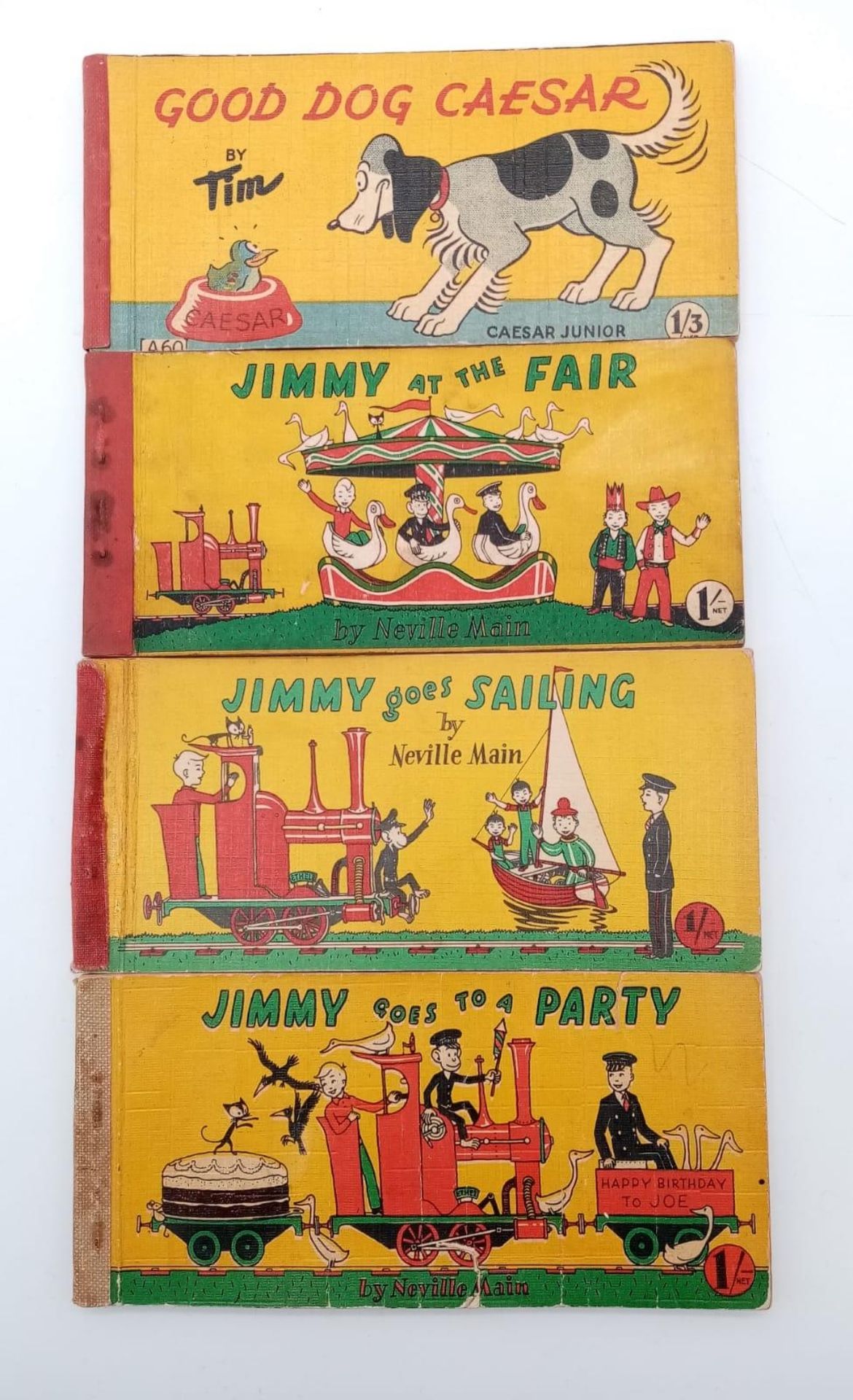 Four rare 1950's cartoon strip books. In really nice condition.