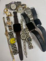 Assorted watches , as found