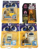 Four Collectible Toys - Unopened in Original Packaging. Three from the Disney film WALL.E and a Star