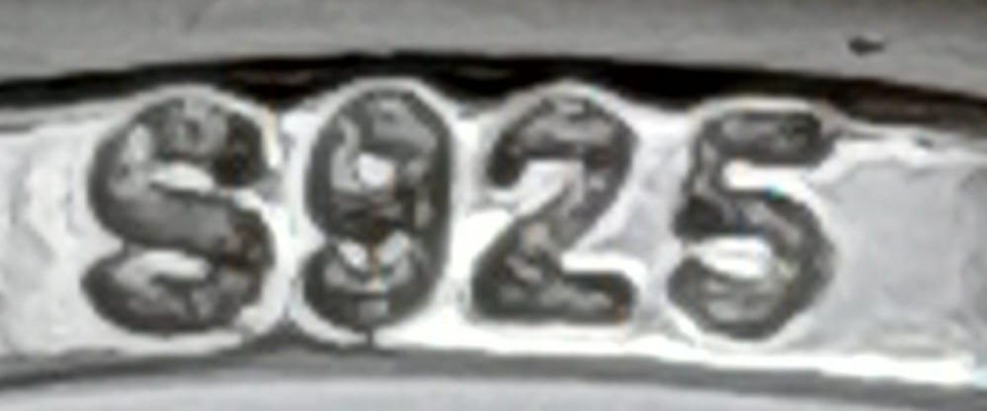Pair of 925 Silver, Pearl Earrings. Drop measures 1cm. Weight: 1.40g - Image 4 of 4