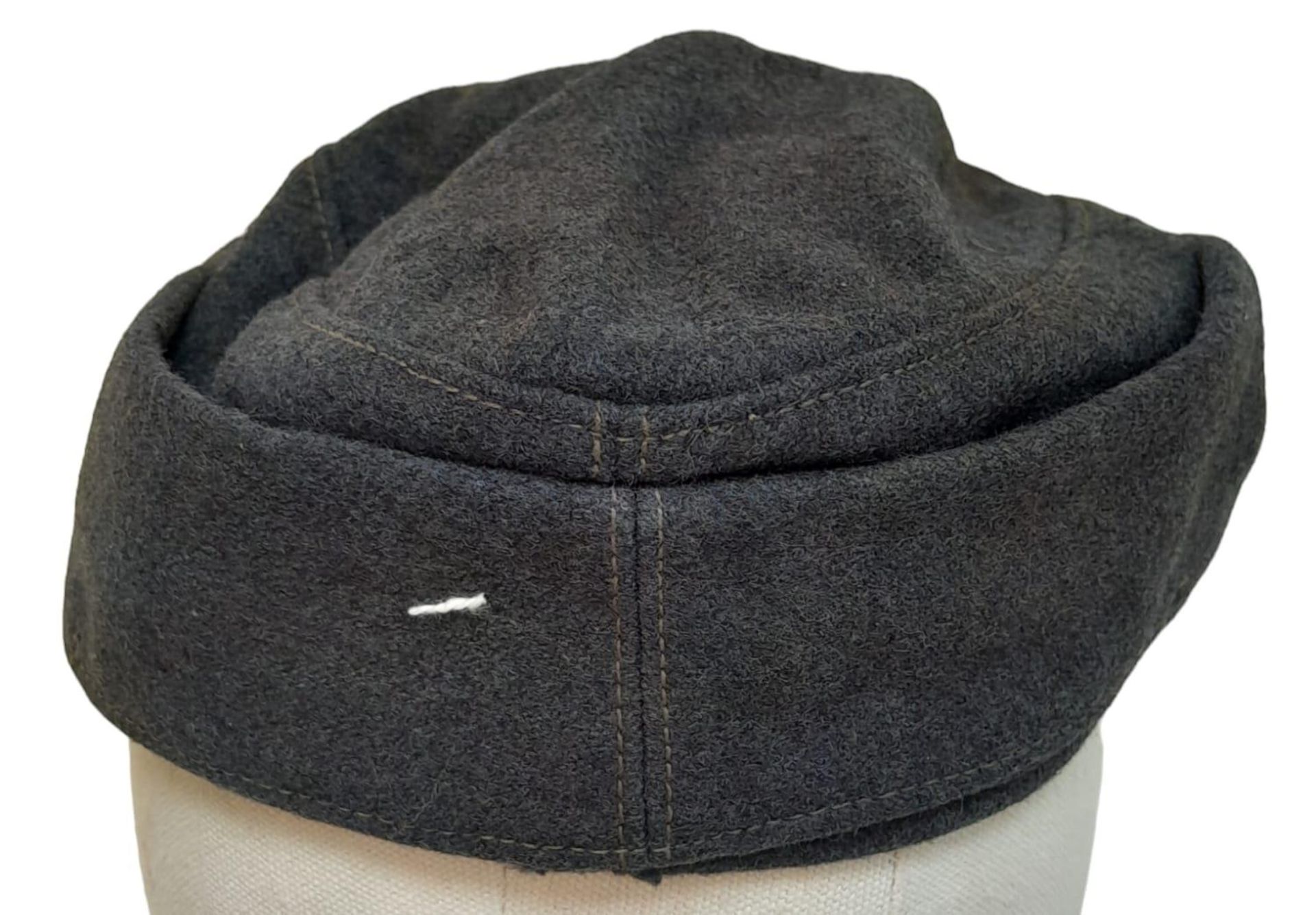 WW2 German Luftwaffe Enlisted Mans-Nco’s M43 Cap. - Bild 4 aus 5