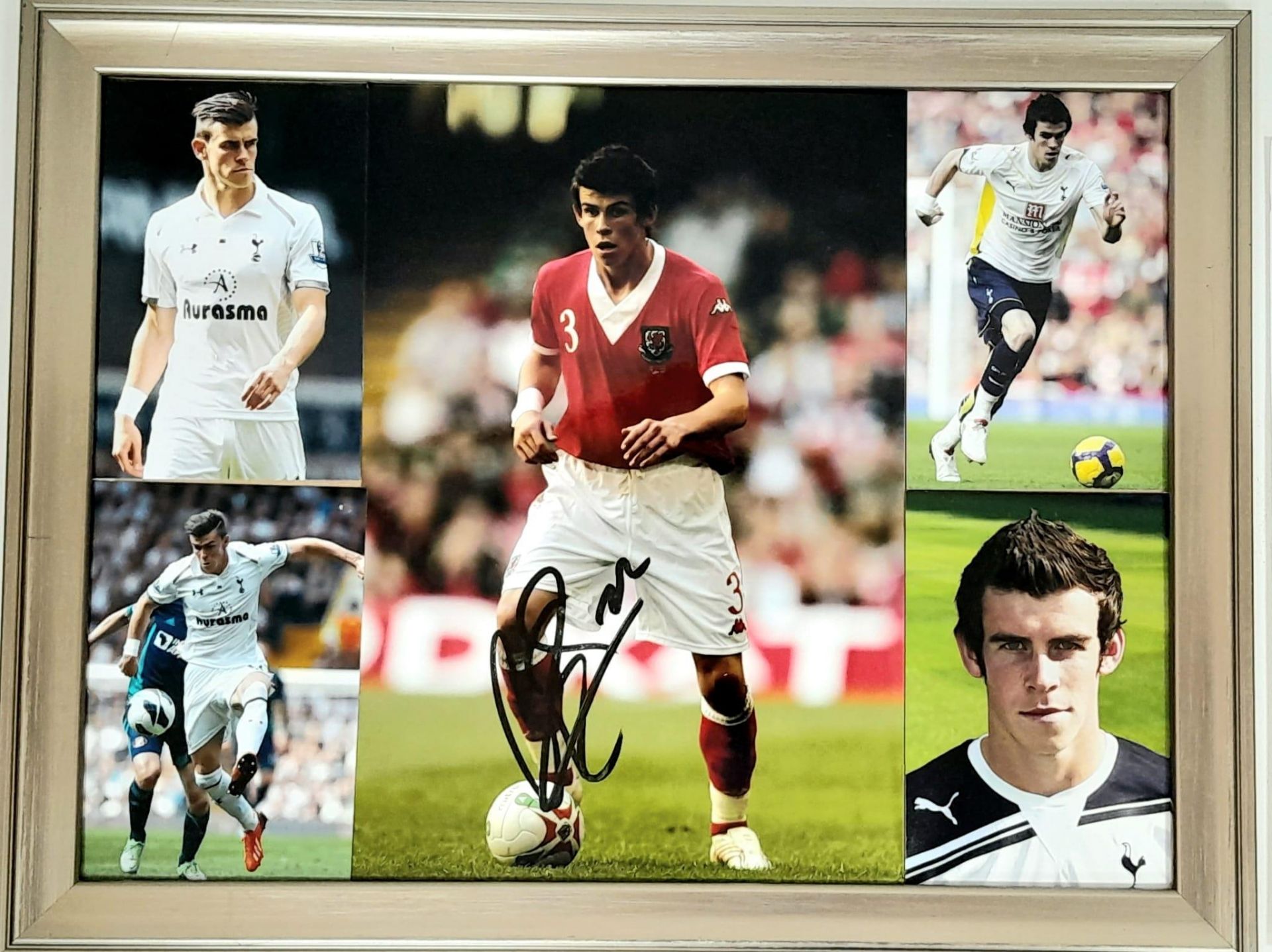 COYS A SPURS FANS DREAM LOT COMPRISING OF A FRAMED MONTAGE OF 5 ACTION PHOTOS AND AUTOGRAPH OF - Image 4 of 5